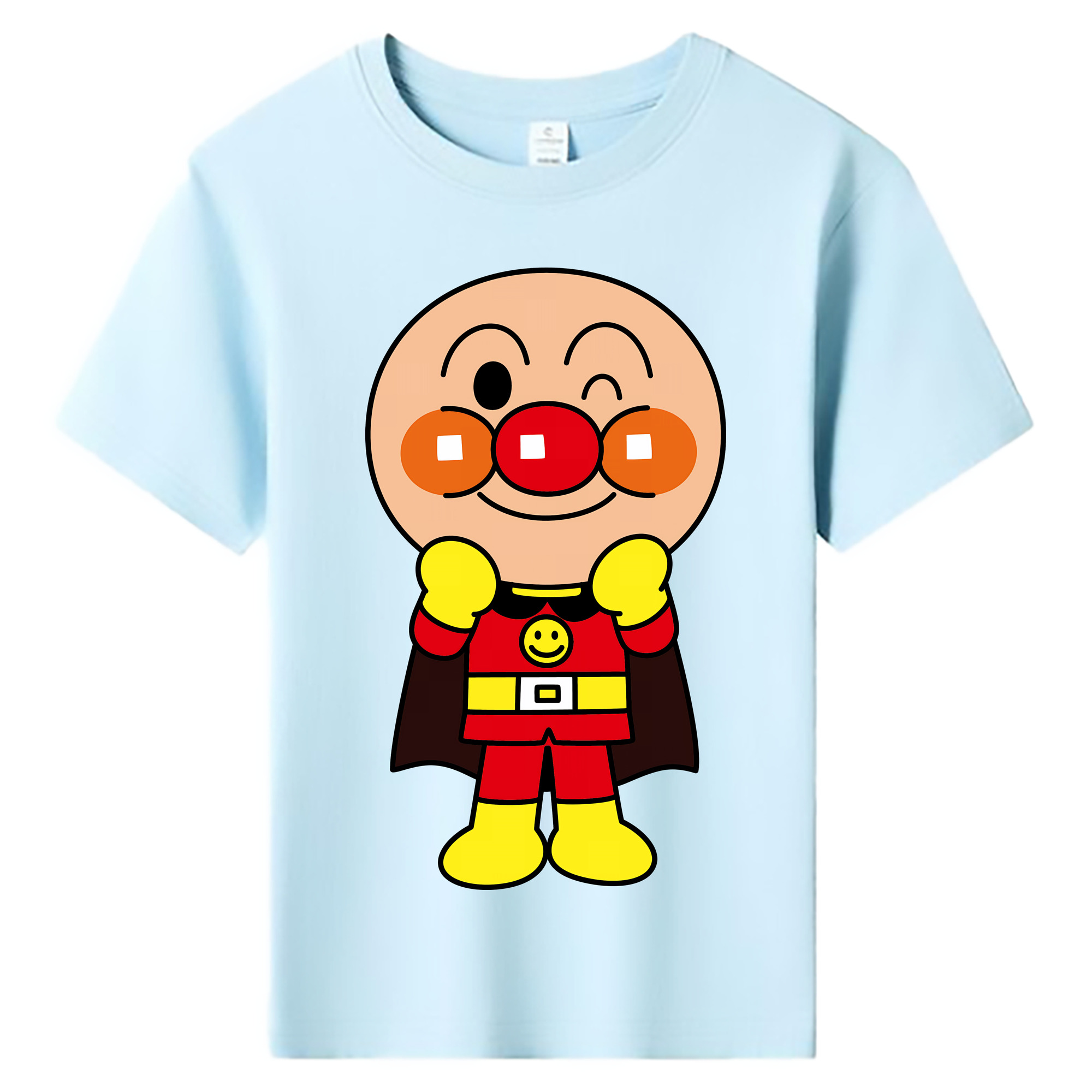 （画像用） アンパンマン Anpanman 綿100％キッズTシャツ（フロントプリント）
